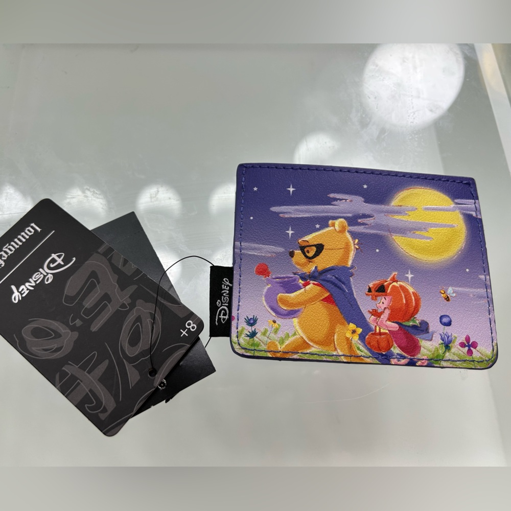 NWT Disney Loungefly Winnie the pooh halloween card holder!